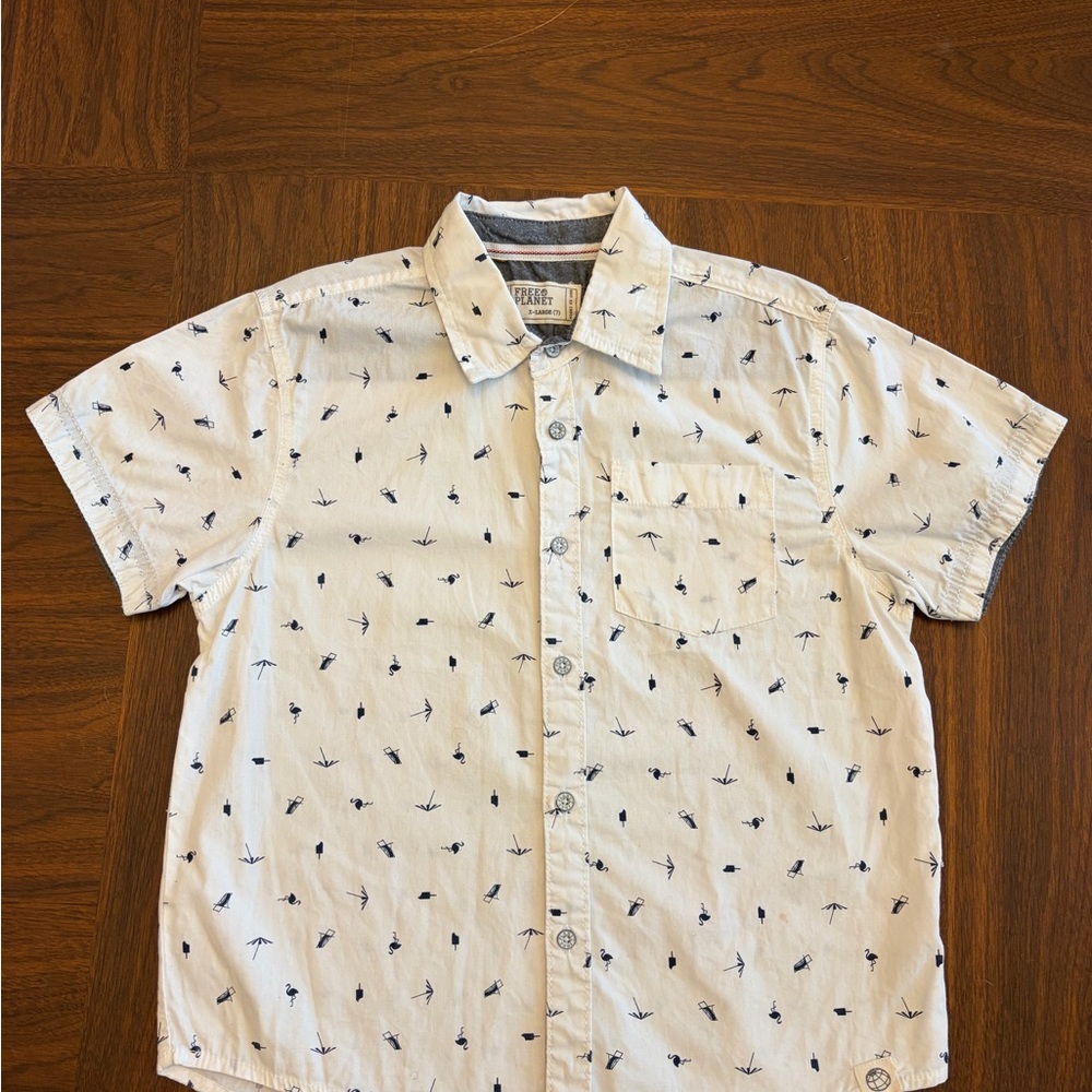 Free Planet Organic Kids Shirt